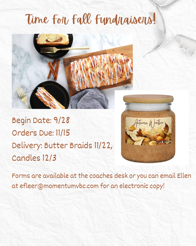 Fall Fundraisers