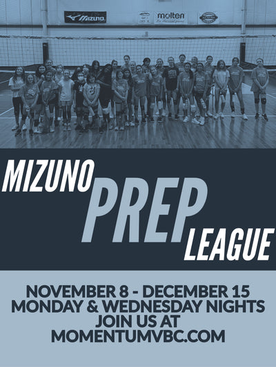 Winter Mizuno Prep League begins November 8!